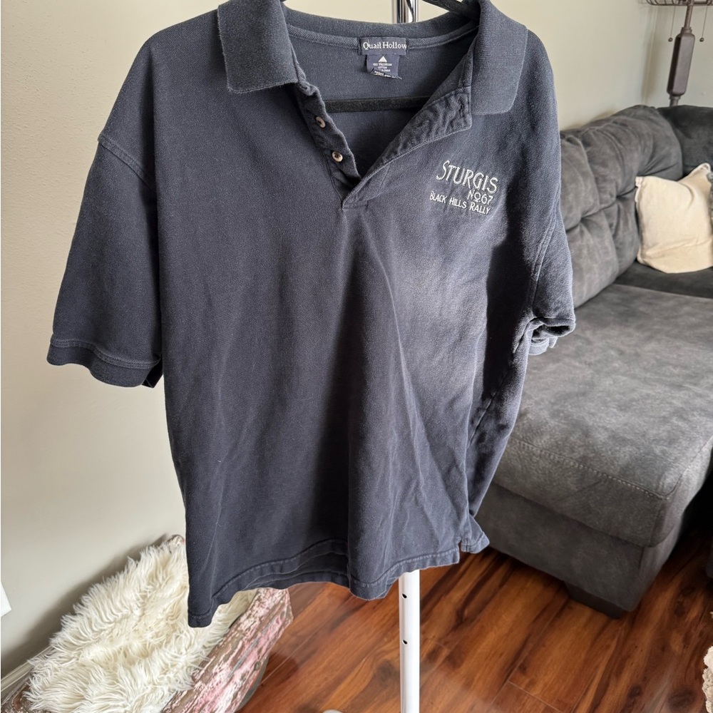 Sturgis black hills rally Black Polo Shirt